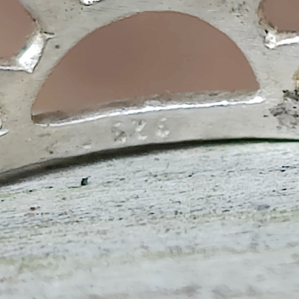 ☀️ Hammered Sterling Silver Sun Ring - Picture 2 of 5